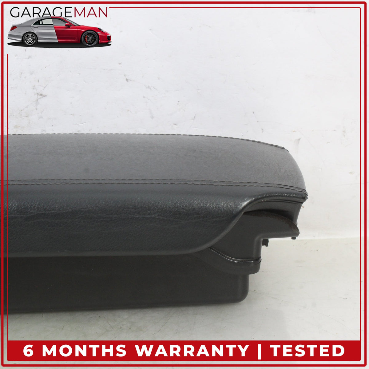 2000-2006 Mercedes W215 CL500 Front Center Console Armrest Lid Cover Black OEM
