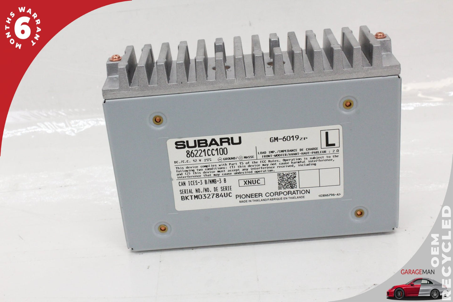 2022-2025 Subaru BRZ Toyota GR86 Audio Radio Sound Amplifier AMP 86221CC100 OEM