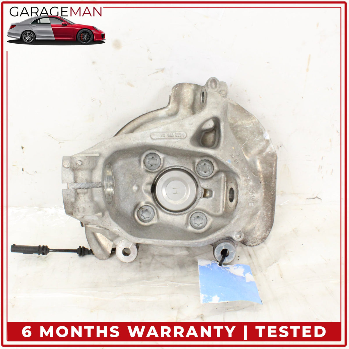 2014-2021 BMW i3 I01 Front Left Side Spindle Knuckle Wheel Hub 6852159 OEM