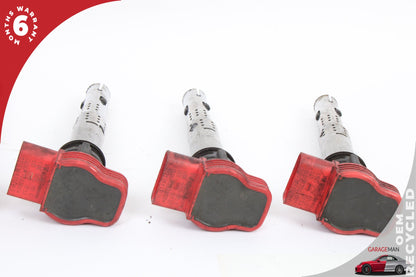 2005-2019 Audi A6 A4 A8 Quattro Sedan Ignition Coils Set of 6 Pc 06E905115 OEM