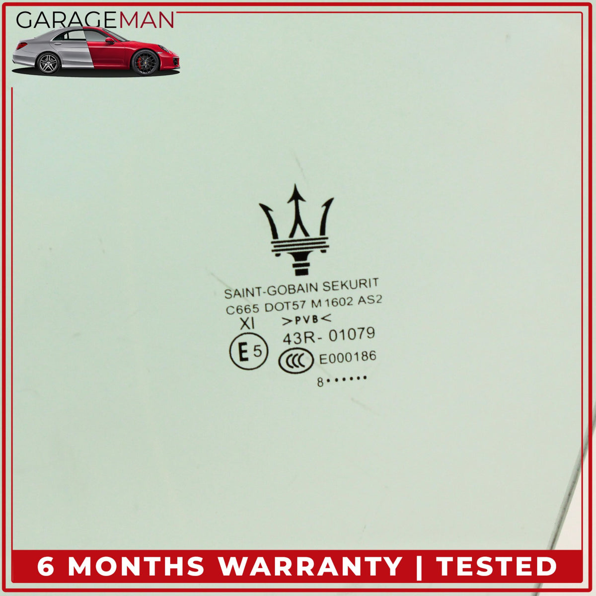 2014-2022 Maserati Ghibli M157 Front Left Driver Side Door Window Glass OEM