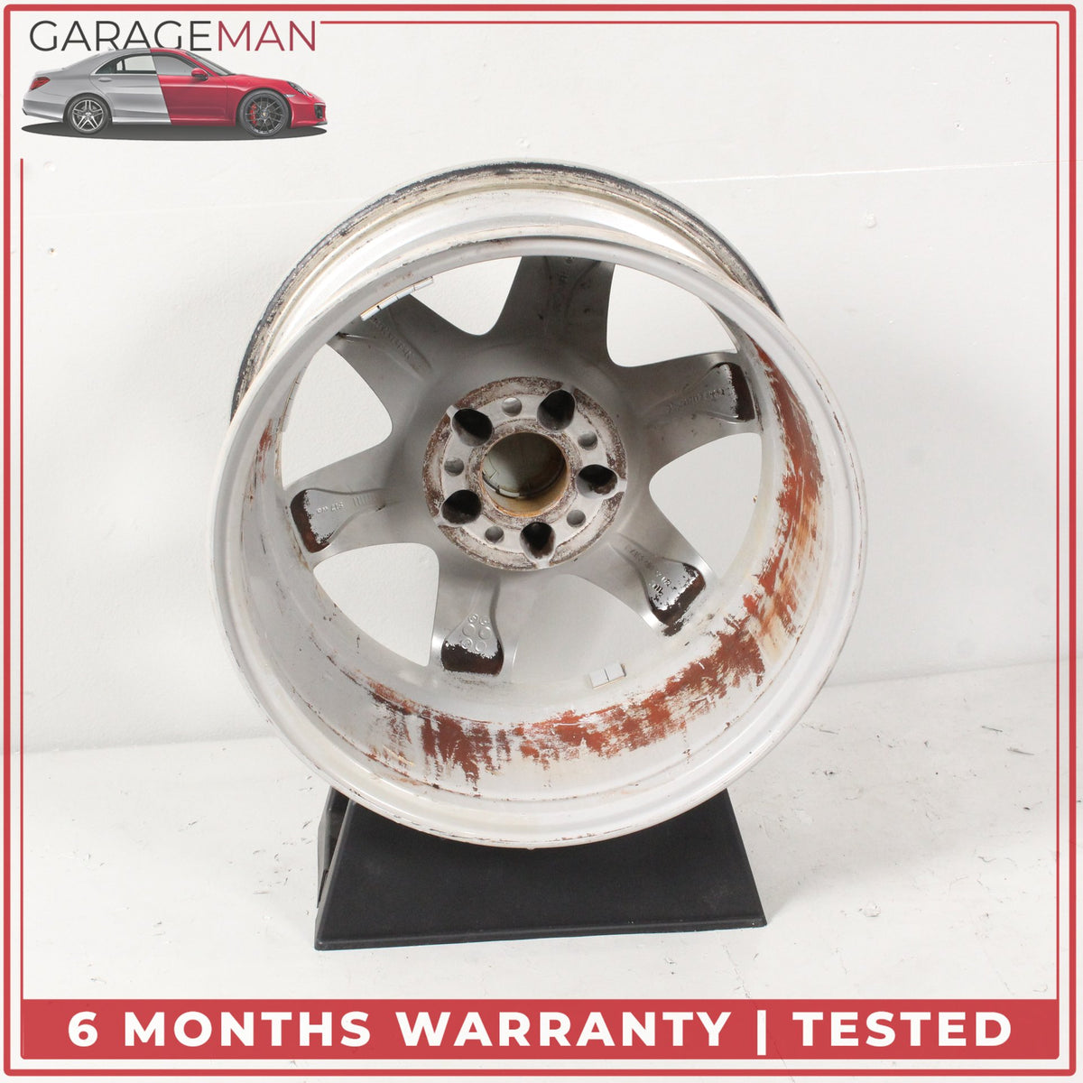 2002-2005 Mercedes W163 ML320 ML500 Front or Rear Wheel Rim 8.5JX17H2 ET52 OEM