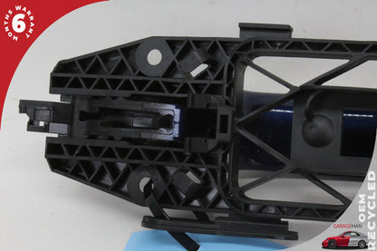 2015-2020 Audi A3 S3 RS3 Rear Right Side Exterior Door Handle Blue 8V0839885 OEM
