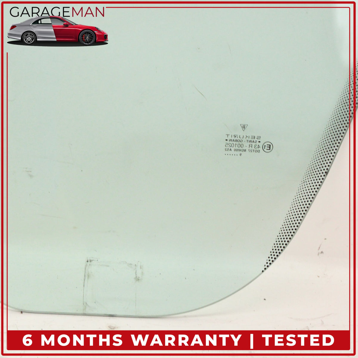 1999-2005 Porsche 911 Carrera 996 Front Right Side Door Window Glass OEM