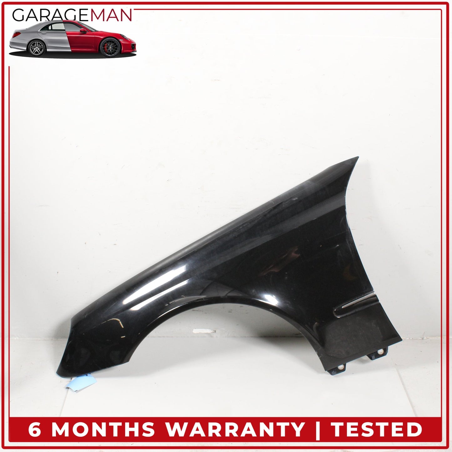 2003-2009 Mercedes W211 E350 E550 Front Left Fender Panel 2118801318 Black OEM