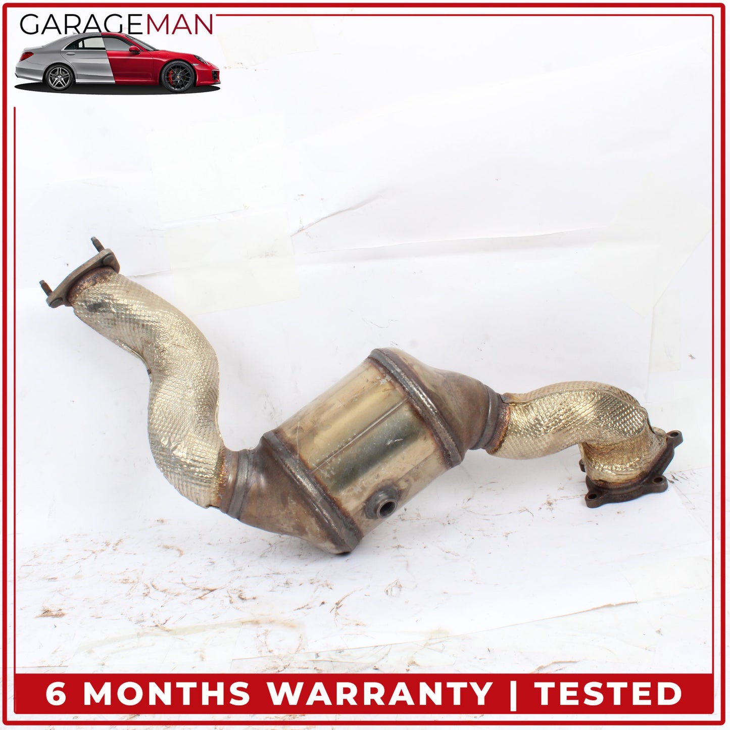 2013-2018 Audi S8 A8 S6 S7 RS7 4.0L V8 Left Exhaust Downpipe 4G0131703AJ OEM