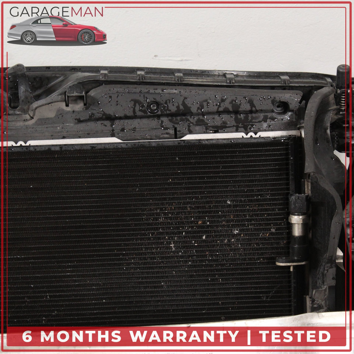 2012-2018 Audi A7 A6 Front Engine Cooling Radiator Core Support Assembly OEM