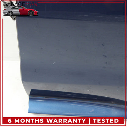 2018-2024 BMW X3 G01 Rear Left Driver Side Door Shell Blue Metallic OEM