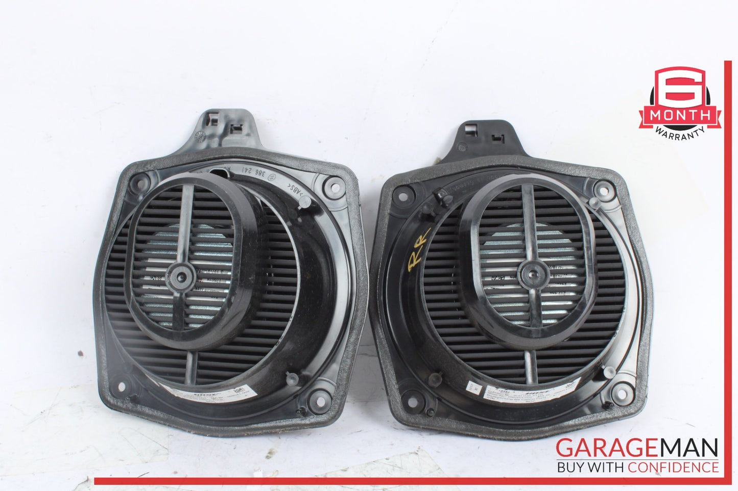 2008-2015 Audi TT 8J Rear Left and Right Side Speaker Set of 2 Pc 8H0035411 OEM