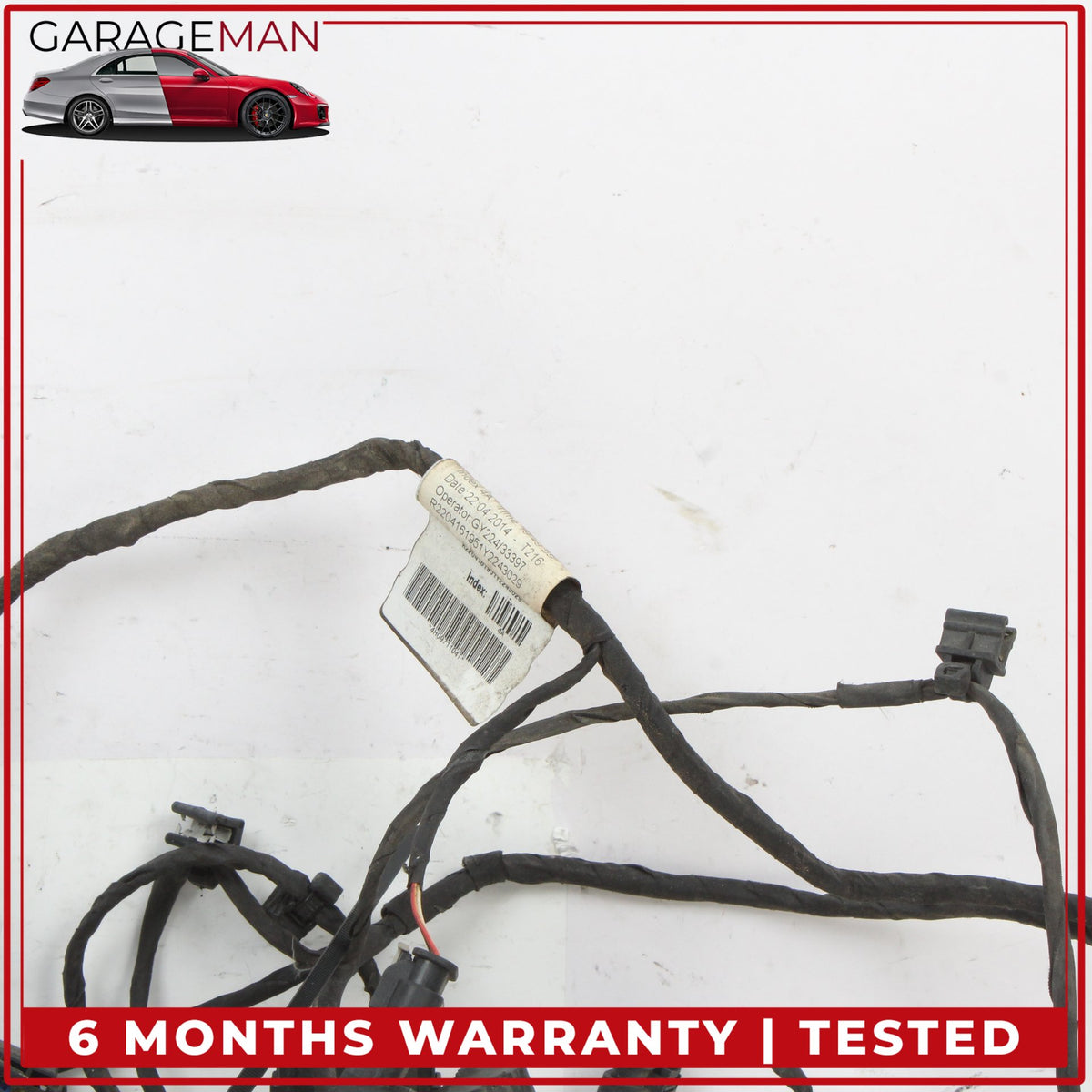 2015-2018 Audi A8 S8 Rear Bumper Parking Sensor w/ Wire Harness 4H0971104T OEM