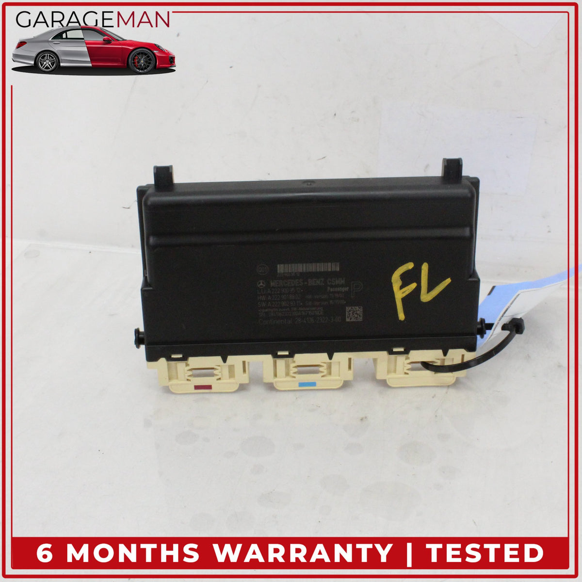 2014-2017 Mercedes W222 S550e Front Right Side Seat Control Module Unit OEM
