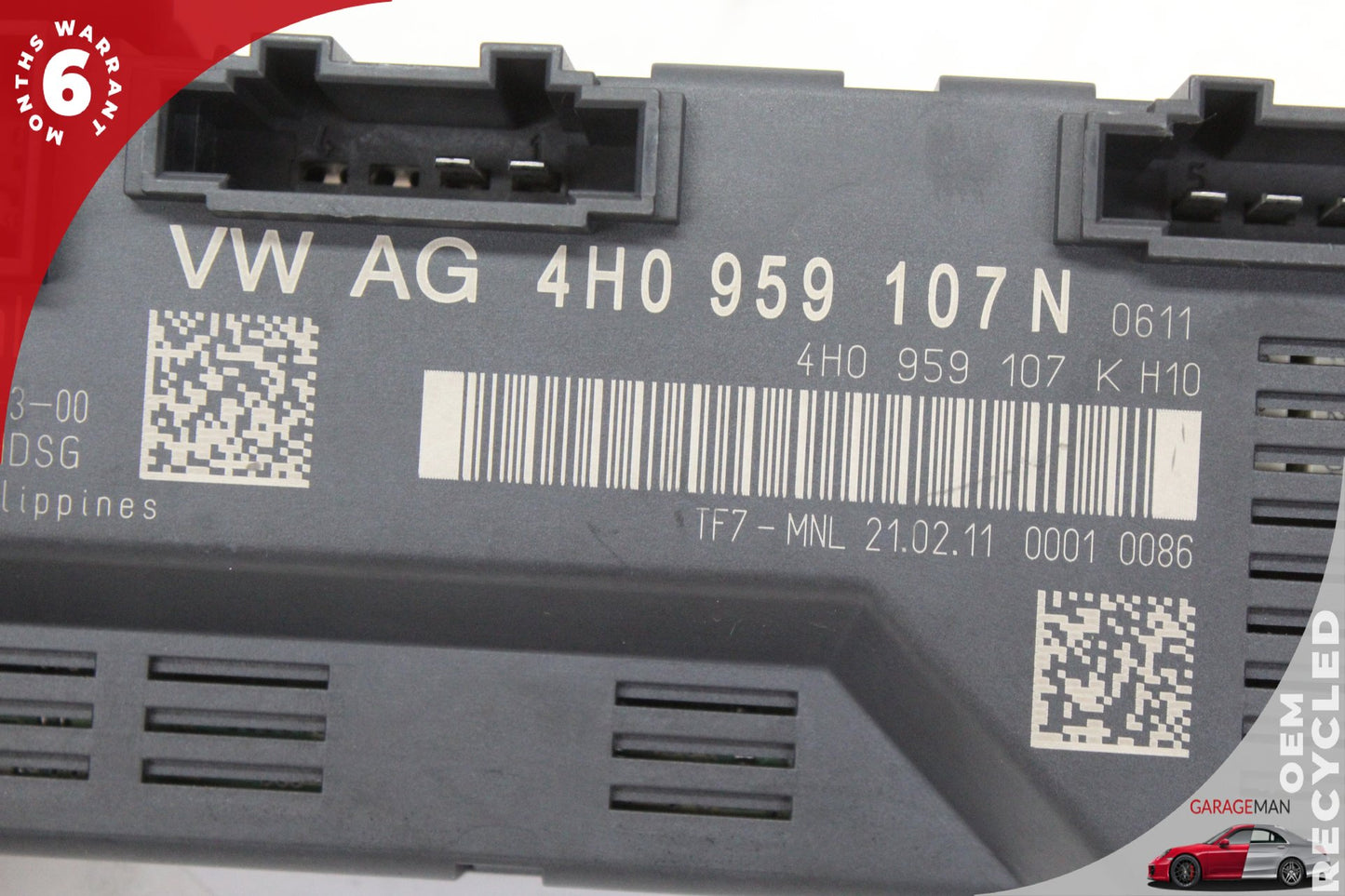 2010-2016 Porsche Panamera 970 Trunk Boot Tailgate Control Module 4H0959107N OEM