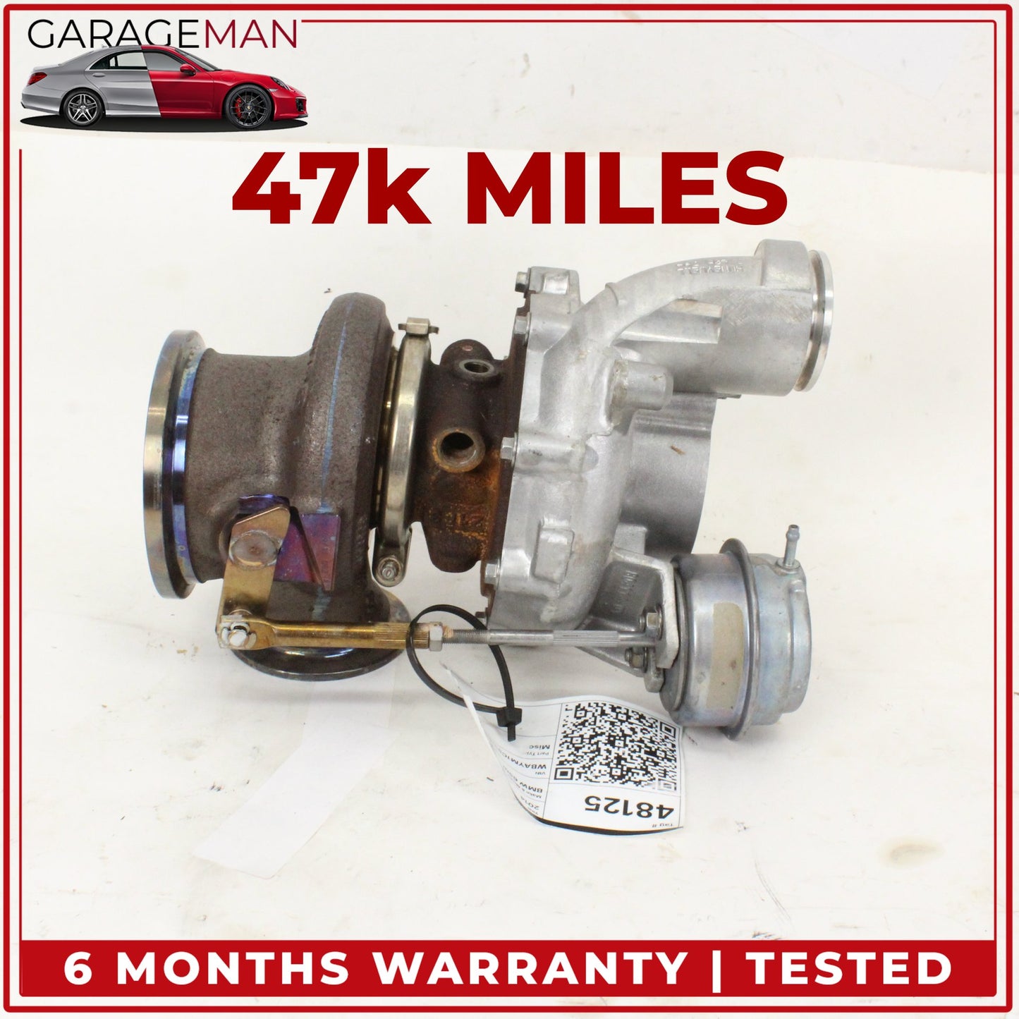 2013-2019 BMW 650i F13 N63 V8 Turbo Turbocharger 7605794 OEM