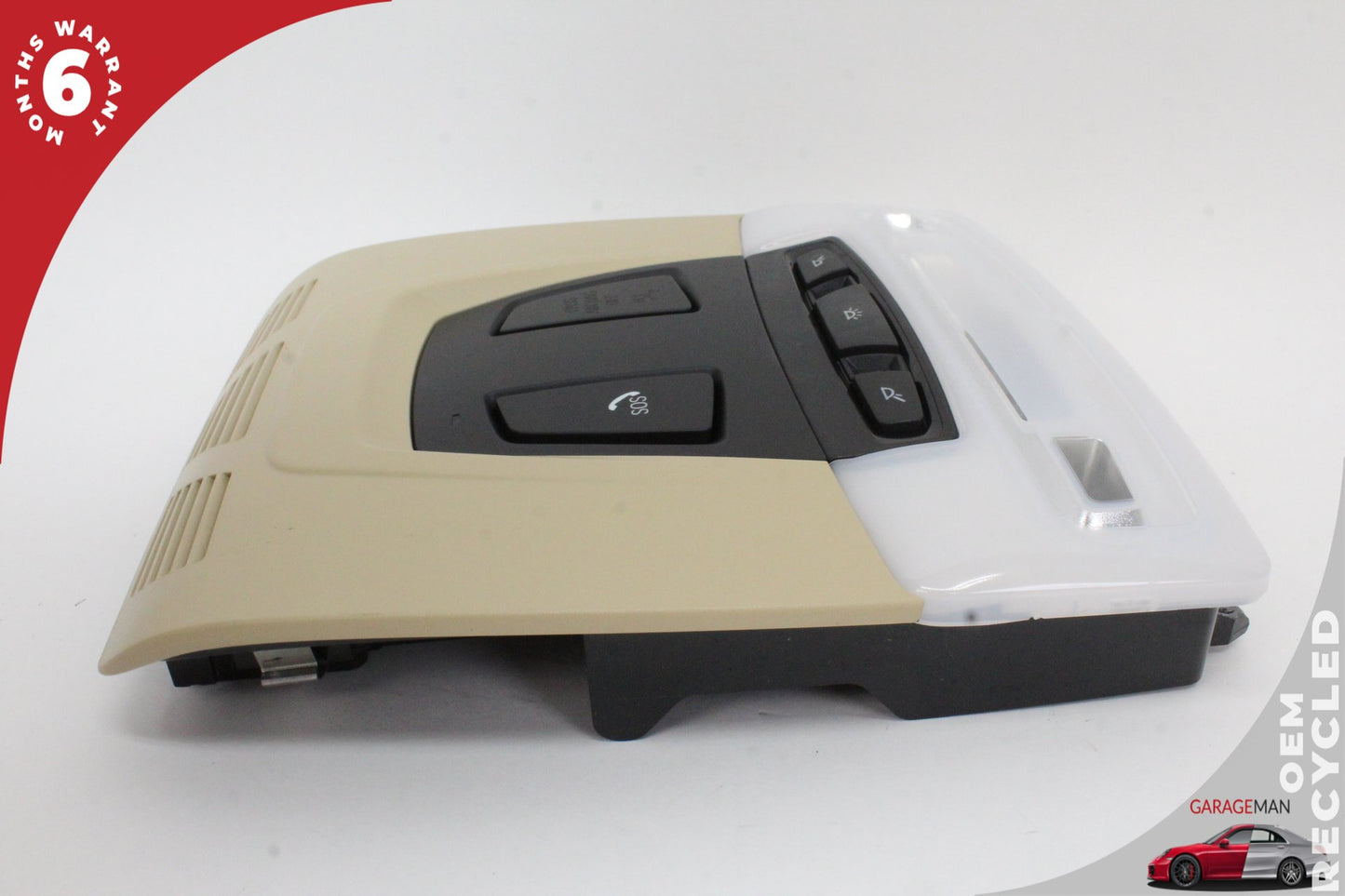 2012-2018 BMW 320i 328i F30 Front Overhead Dome Light Lamp Beige 9312494 OEM