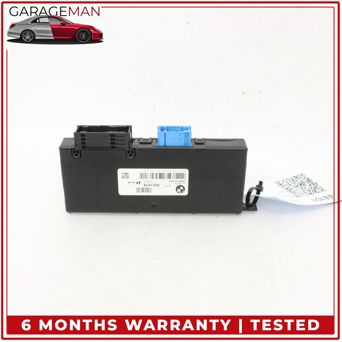 2012-2019 BMW 650i 640i M6 xDrive Central Gateway Control Module 9321878 OEM