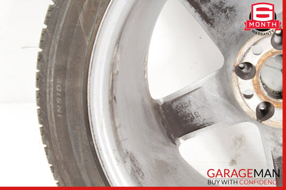 2003-2006 Mercedes R230 SL500 5 Spoke Rear Wheel Rim w/ Tire 9.5JX18H2 ET40 OEM