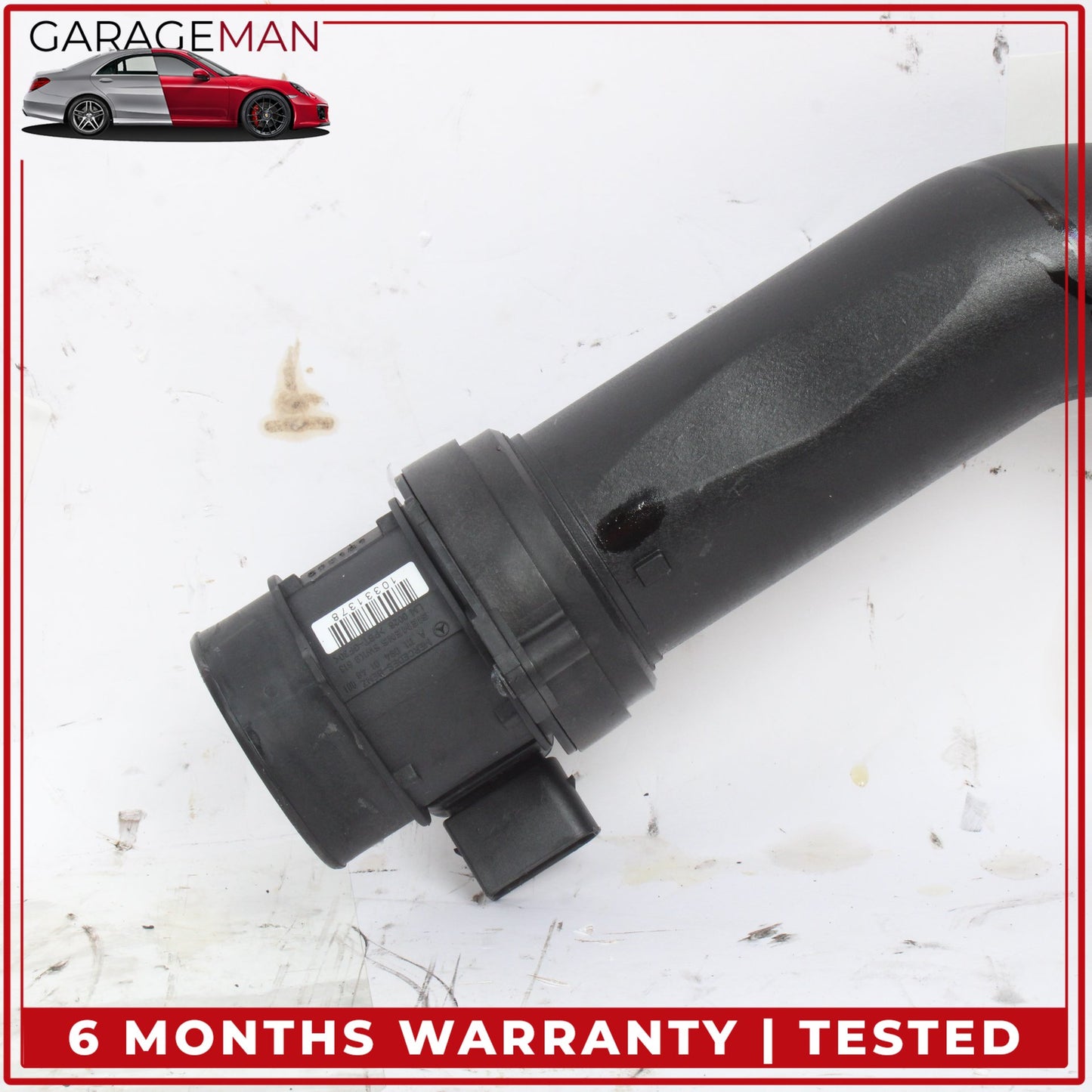 1997-2004 Mercedes R170 SLK230 Air Intake Hose Duct w/ MAF Sensor 1111410904 OEM