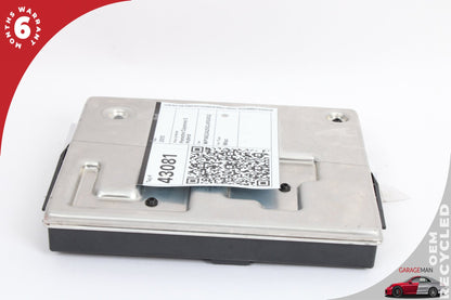 2011-2014 Porsche Cayenne S 958 BCM Body Comfort Control Module Unit OEM