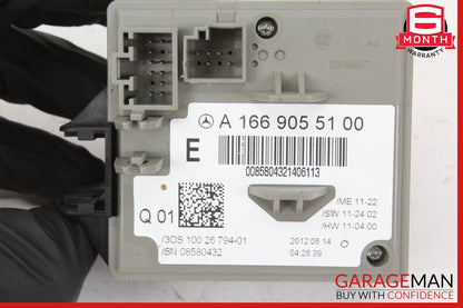 2012-2016 Mercedes X166 GL450 Ignition Switch Module w/ Key 1669055100 OEM
