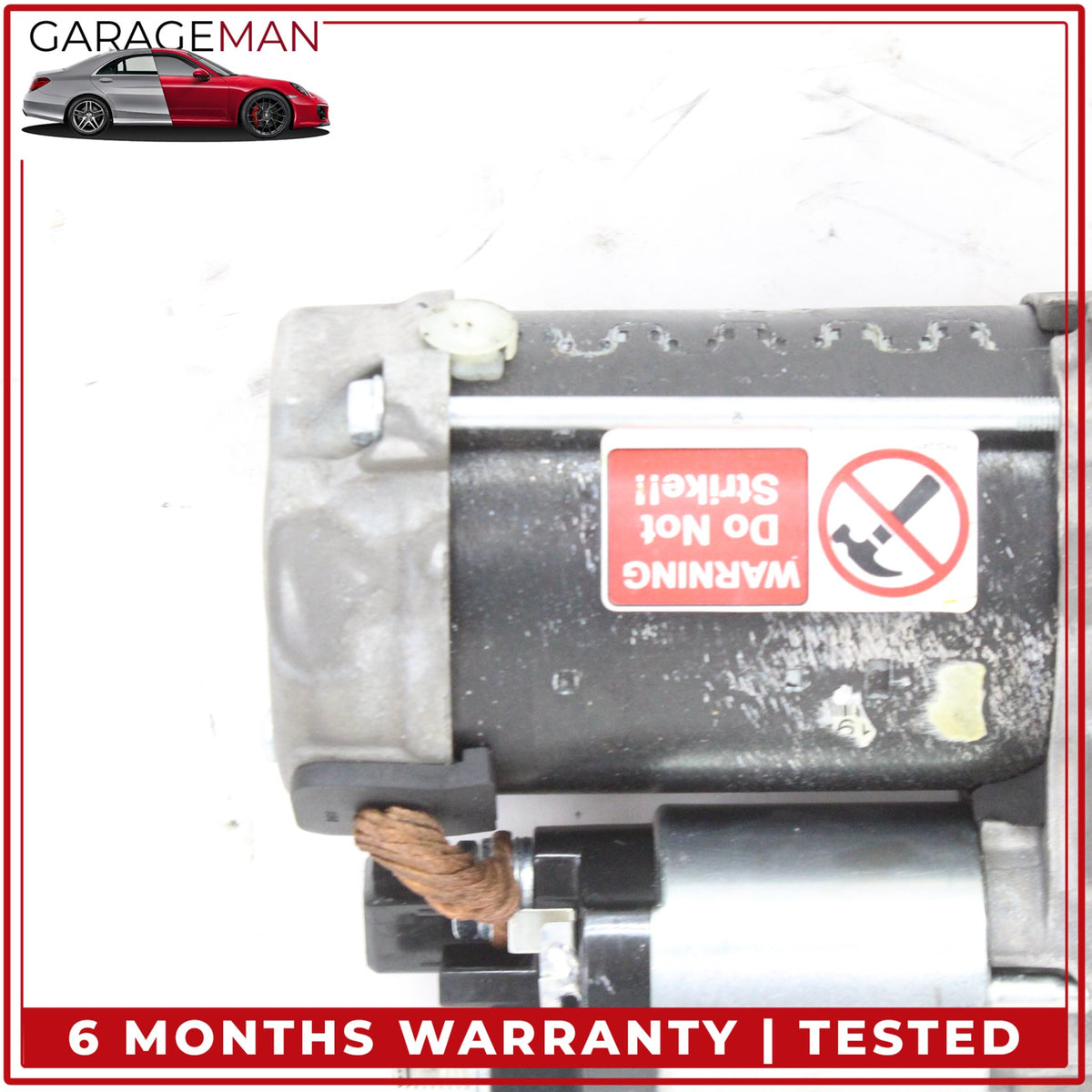 2011-2016 BMW 550i M5 4.4L N63 Engine Starter Motor 7556131 OEM