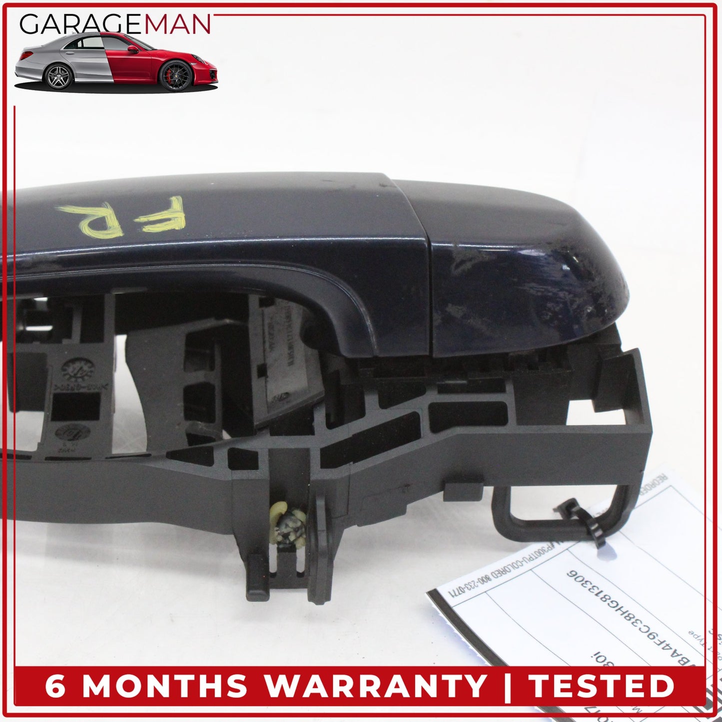 2014-2020 BMW 430i F36 Front Right Passenger Side Exterior Door Handle Blue OEM
