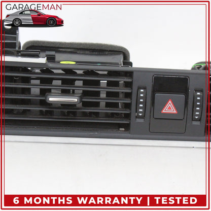2012-2018 Audi A6 A7 Front Center Dashboard AC A/C Air Vent w/ Hazard Light OEM