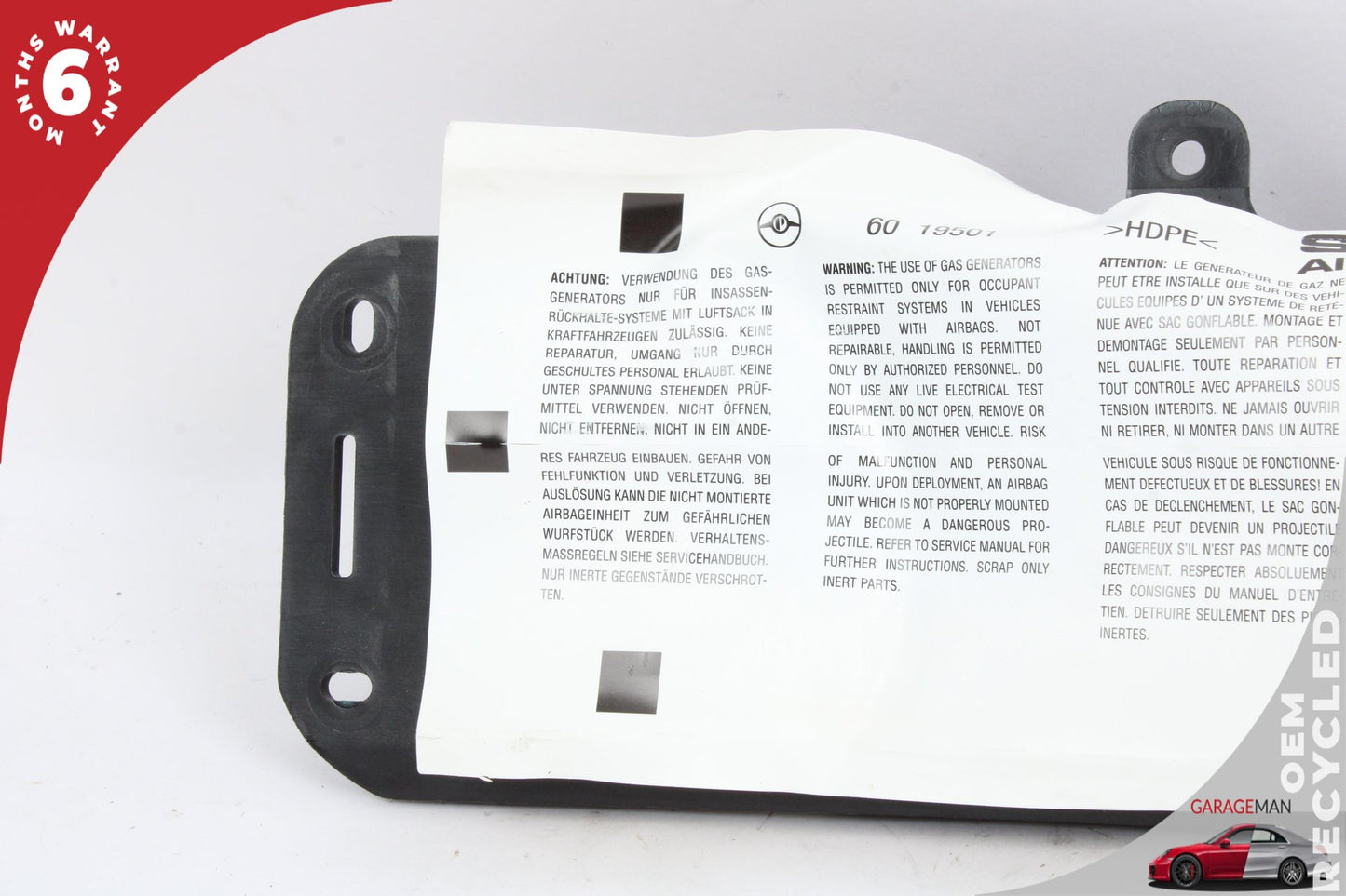 2006-2011 Mercedes W219 CLS550 Front Right Side Dash Airbag 2198600202 OEM