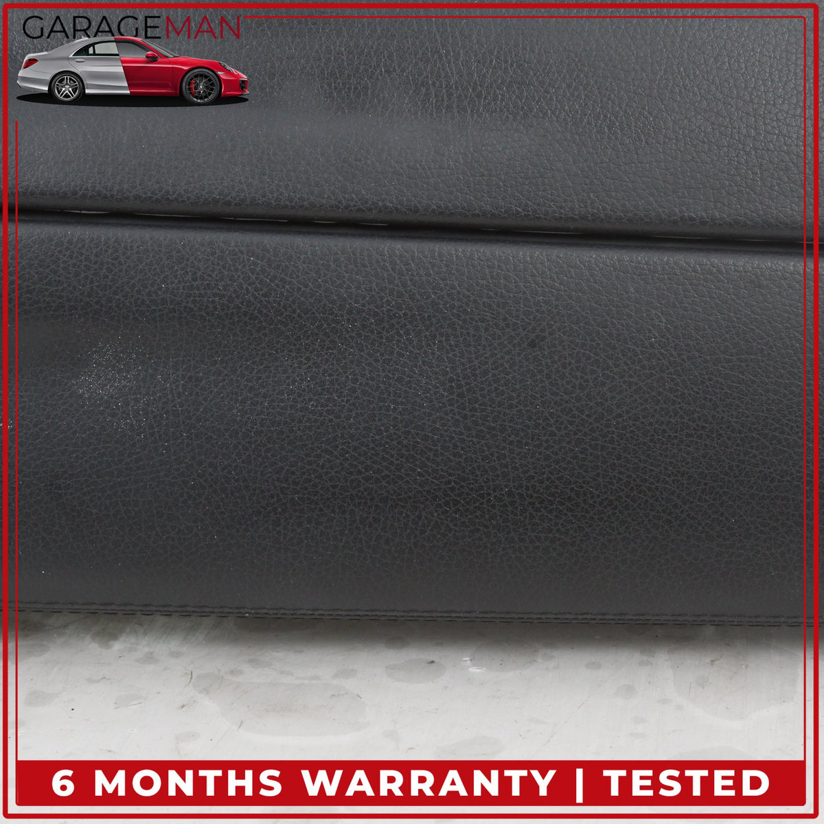 2010-2016 Mercedes W212 E400 Front Center Console Armrest Arm Rest Black OEM