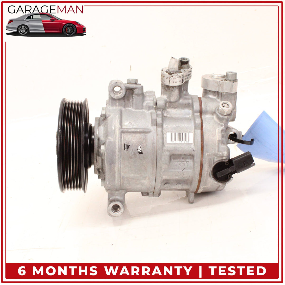2015-2025 Audi TTS 8S AC A/C Air Conditioning Compressor 5Q0816803D OEM