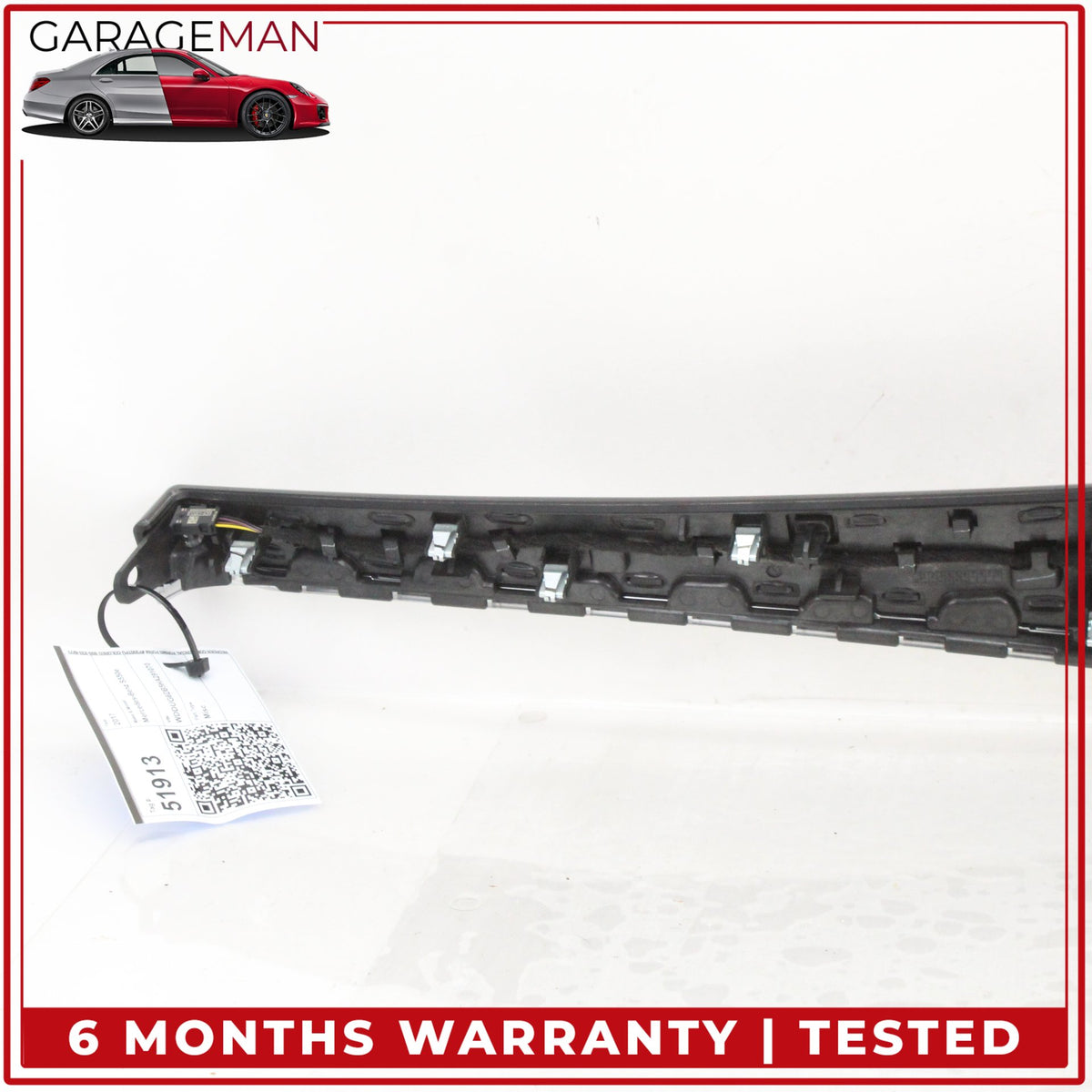 2014-2018 Mercedes W222 S550e Dash Trim w/ Air Vent & Climate Control Panel OEM