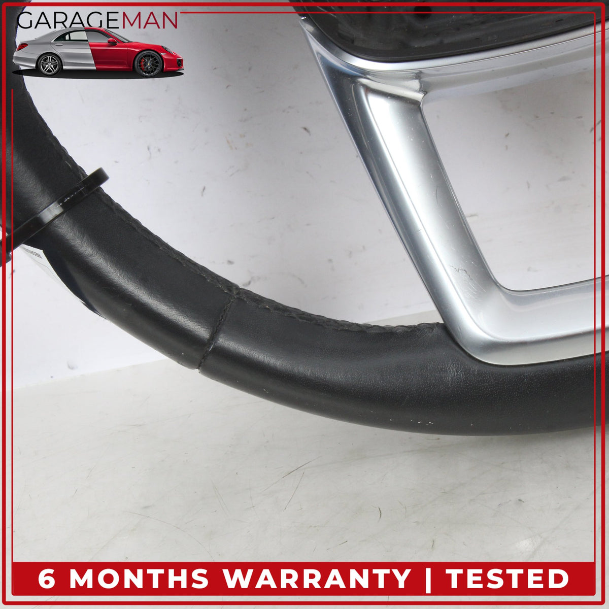 2019-2024 Audi Q3 Front Left Steering Wheel w/ Paddle Shifters 83A419091AH OEM