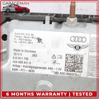 2012-2018 Audi A7 Front Left Driver Side Lower Knee Airbag 4G8880841A OEM