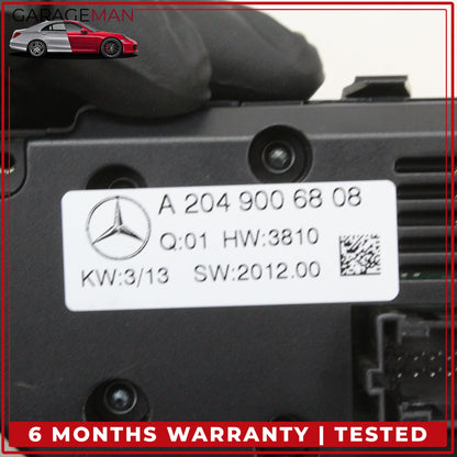 2012-2014 Mercedes W204 C250 Front AC A/C Temperature Climate Control Panel OEM