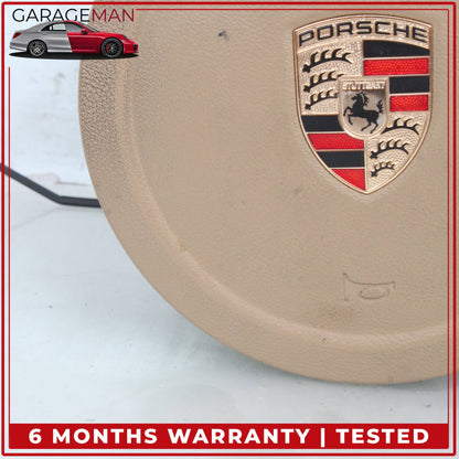 2010-2016 Porsche Panamera 970 Steering Wheel Airbag Beige 97080308902 OEM