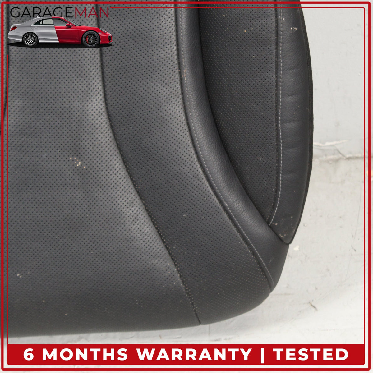 2014-2017 Mercedes W222 S550e Front Right Lower Bottom Seat Cushion Black OEM