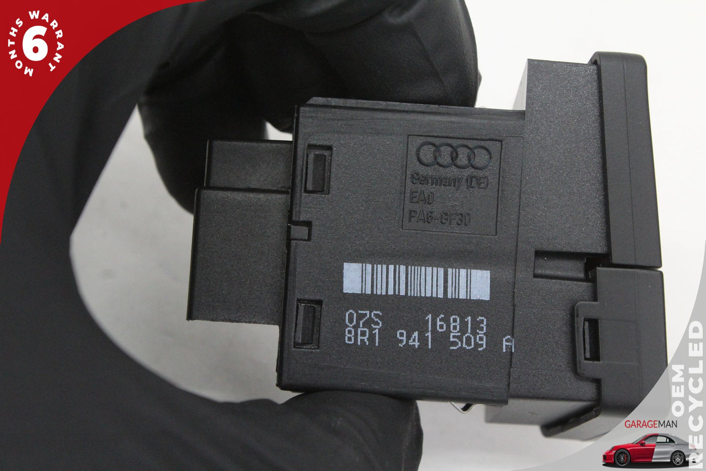 2009-2017 Audi Q5 8R Emergency Warning Hazard Light Switch Button 8R1941509A OEM