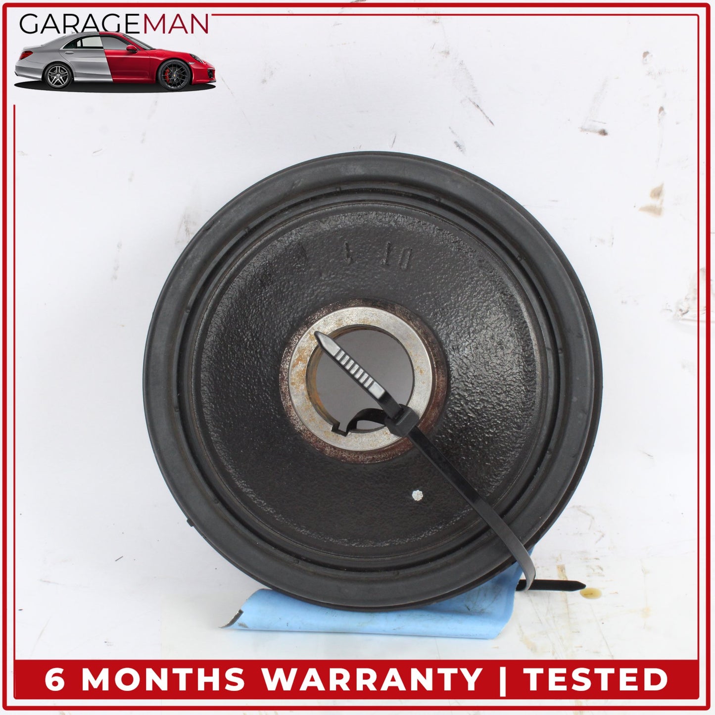 2005-2012 Mercedes W211 E350 Engine Motor Crankshaft Pulley Vibration Damper OEM
