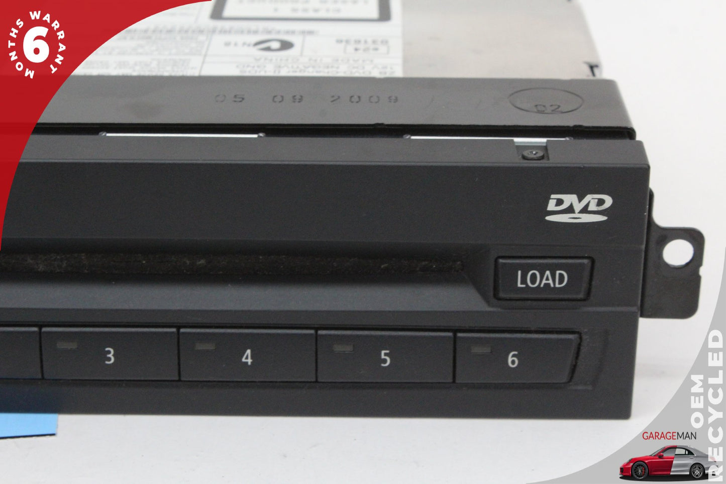 2007-2017 BMW 750i X5 X6 Z4 528i 535i CD DVD Changer 6 Disk Player 9219962 OEM