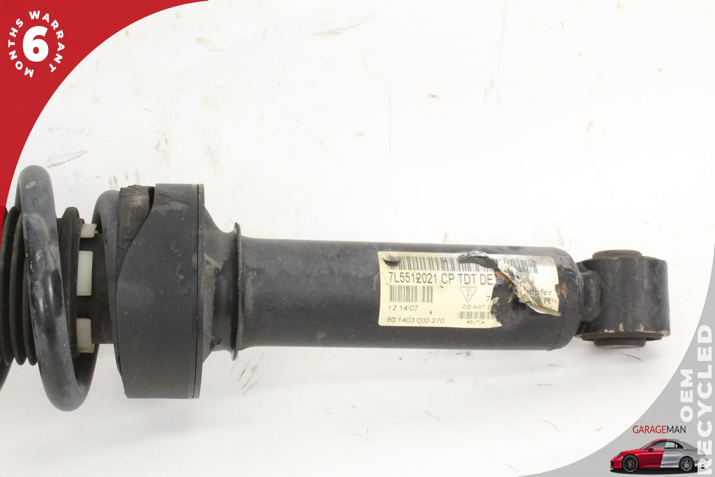 2008-2010 Porsche Cayenne 957 Rear Left and Right Shock Strut Absorber Set OEM