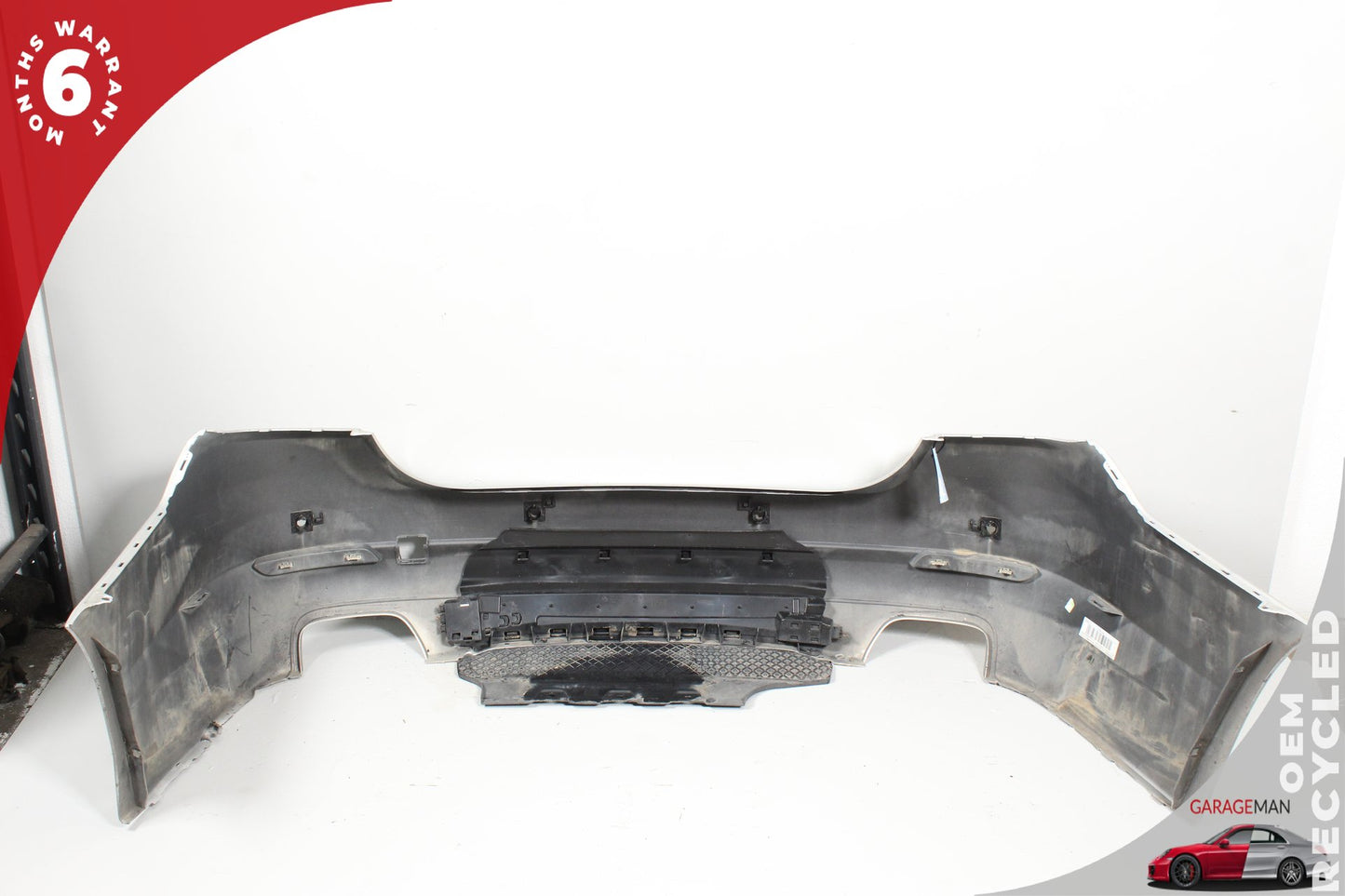 2011-2013 BMW 550i F10 Sedan Rear Bumper Cover 7238520 Titansilber Metallic