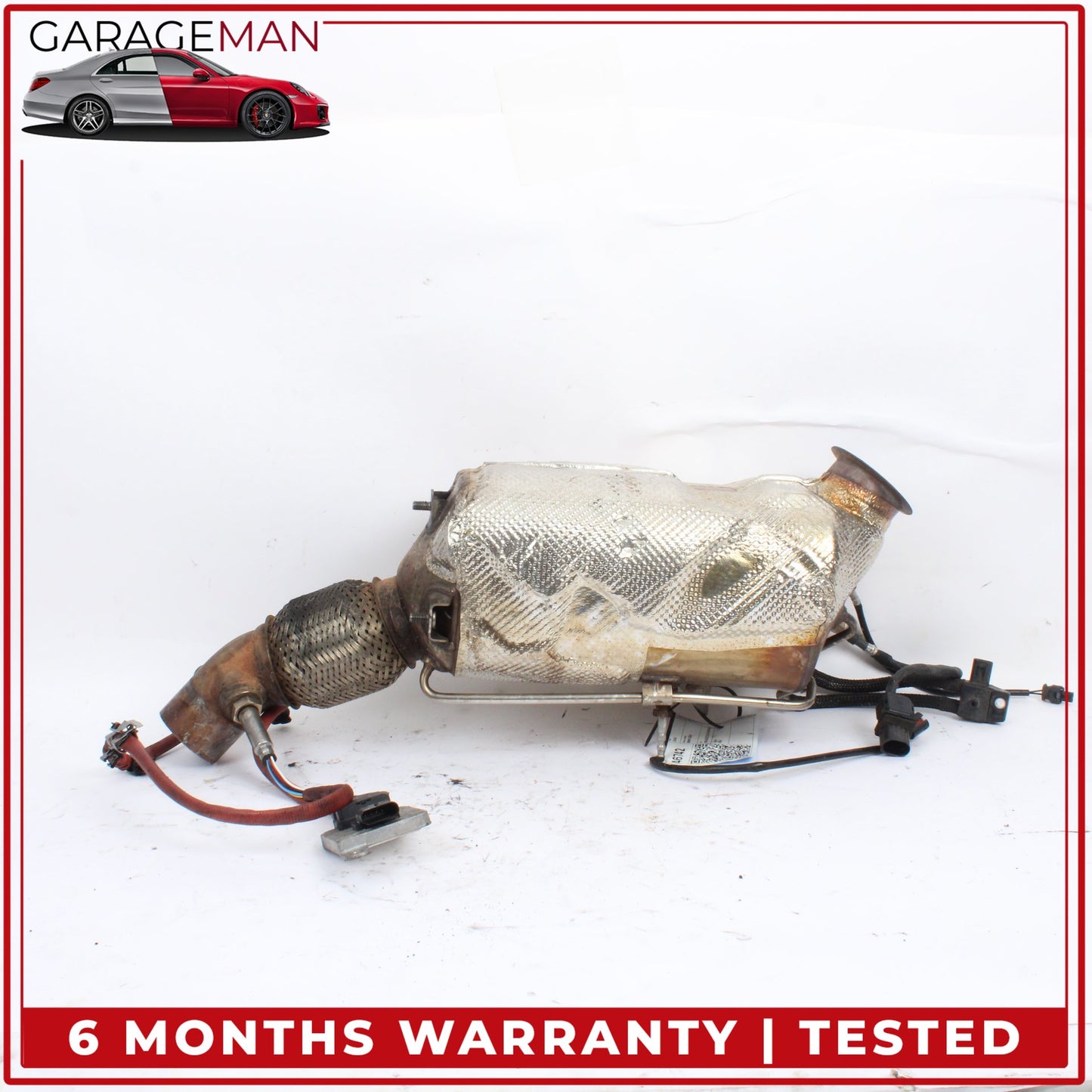 2014-2018 BMW 328d DPF Diesel Particulate Filter Exhaust Pipe w/ NOX Sensor 8518141