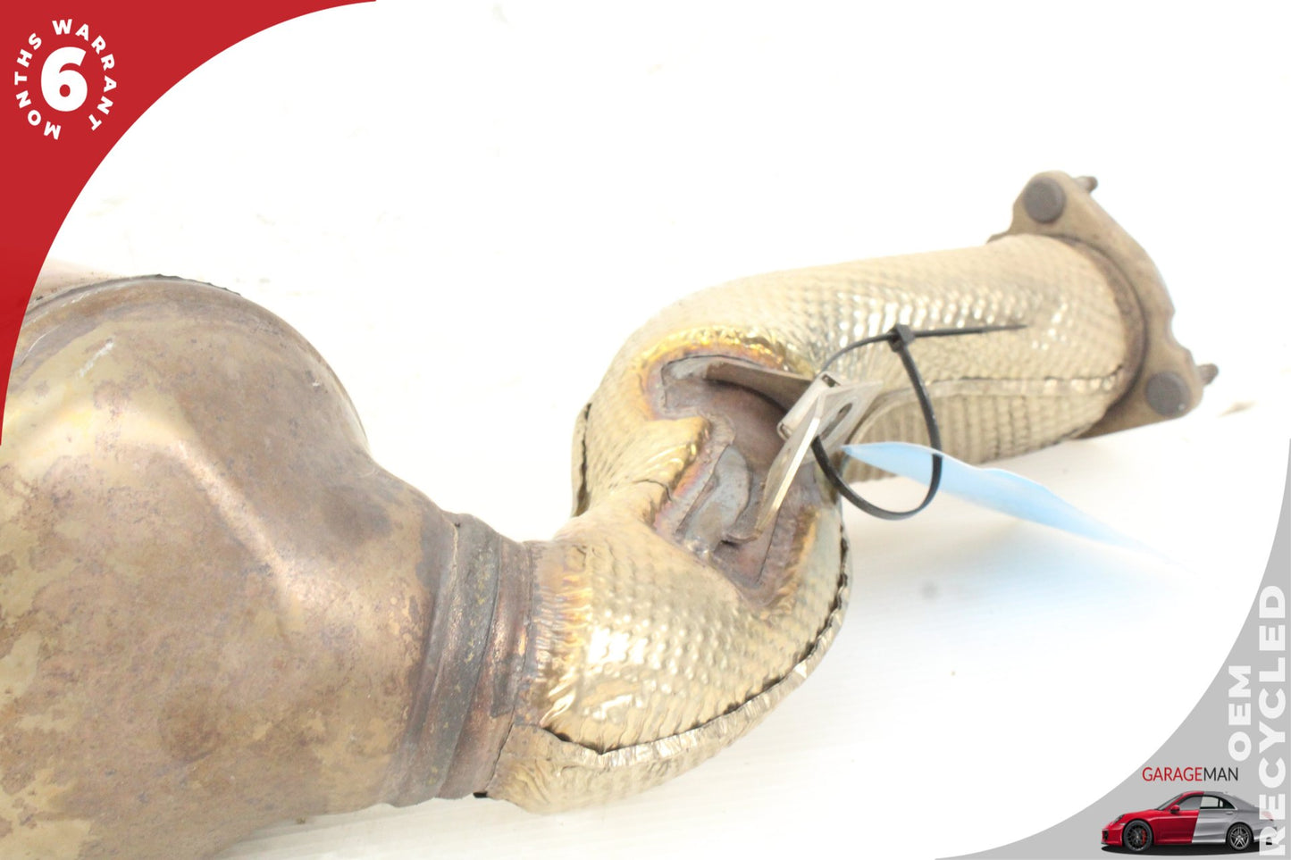 2013-2018 Audi A8 4.0L V8 Sedan Left Exhaust Downpipe 4G0131703AJ