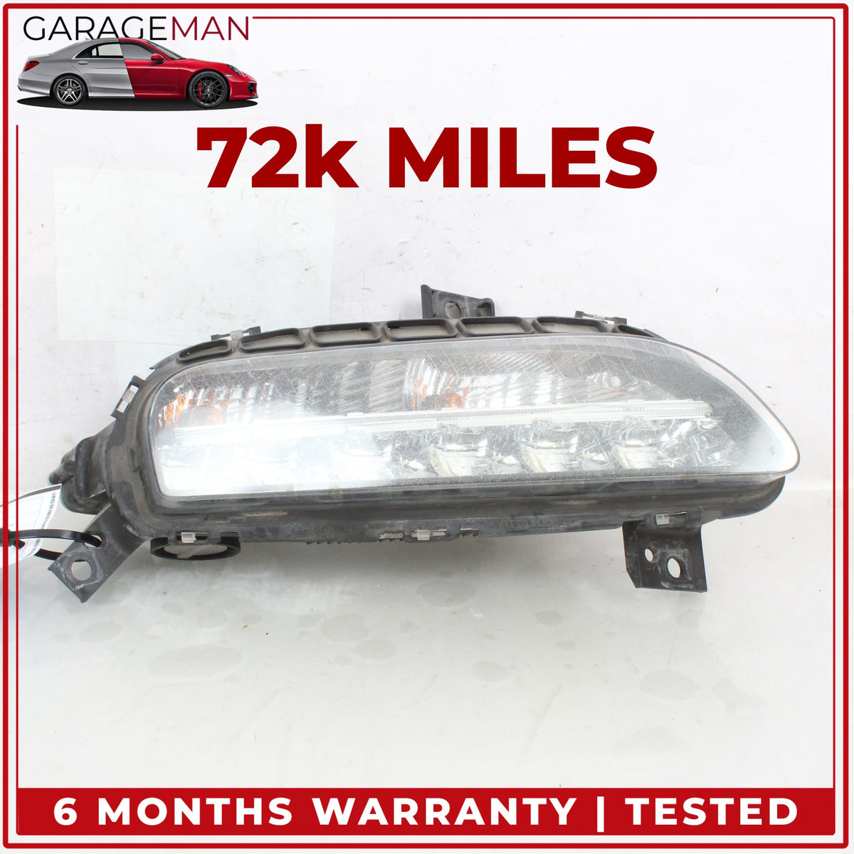 2010-2013 Porsche Panamera 970 Front Right Side Fog Light Turn Signal Lamp OEM