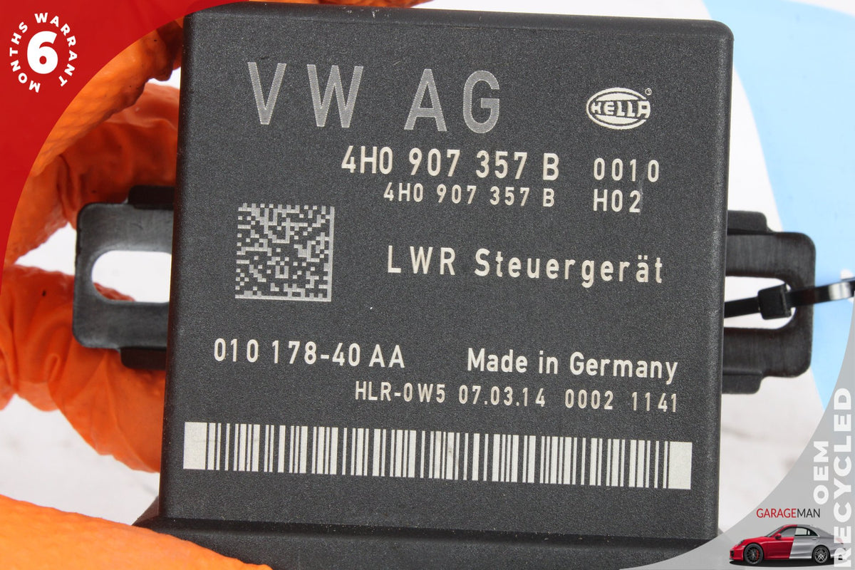 2011-2018 Audi A6 A7 Headlight Range Control Module 4H0907357B OEM