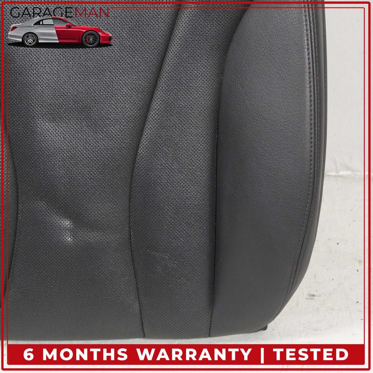 2017-2024 Audi Q7 SUV Front Left Side Top Upper Seat Cushion Leather Black OEM