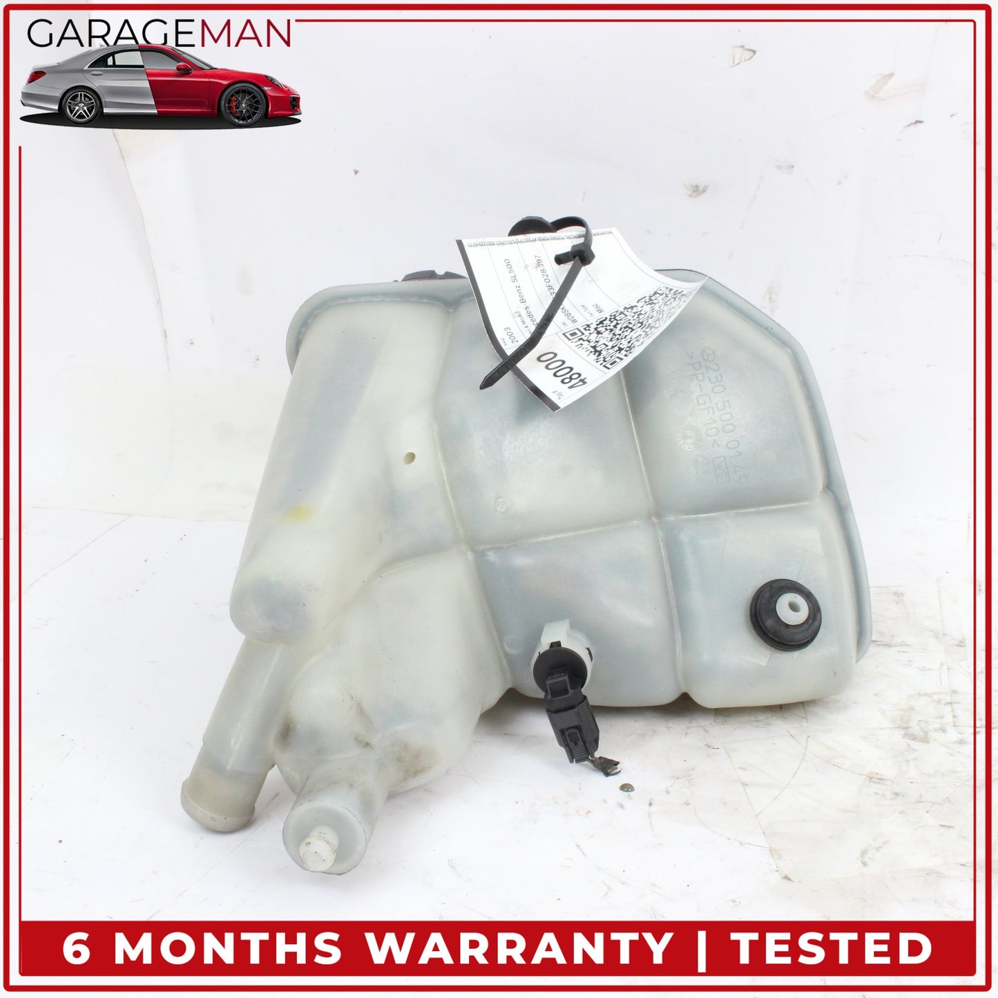 2003-2012 Mercedes R230 SL500 SL600 Coolant Overflow Reservoir 2305000249 OEM