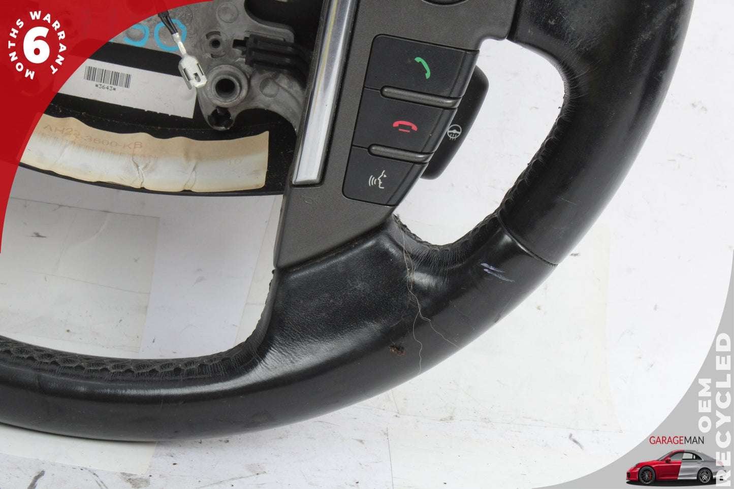 2010-2011 Land Rover LR4 SUV Heated Steering Wheel w/ Switches AH223600KB OEM