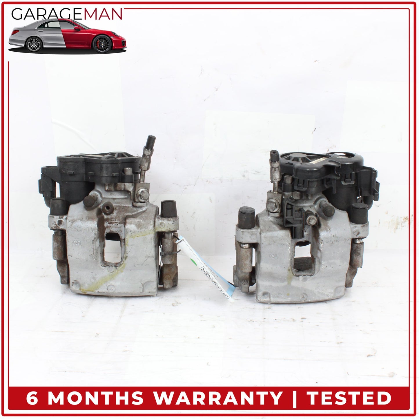 2015-2020 Mercedes W205 C300 Rear Left and Right Brake Caliper w/ Actuator OEM