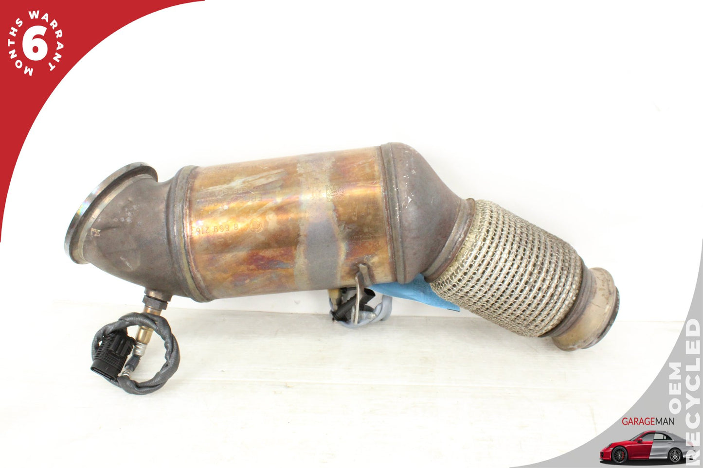 2017-2021 BMW 430i F36 2.0L B46 Exhaust Manifold Downpipe Converter 8638227