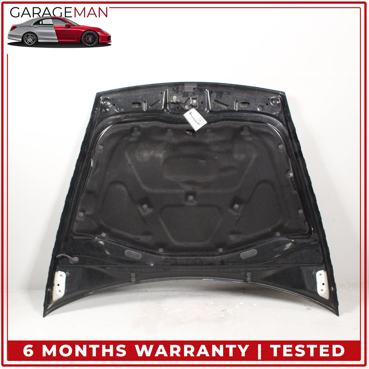 2003-2010 Porsche Cayenne 955 Turbo Front Hood Bonnet Panel Black OEM